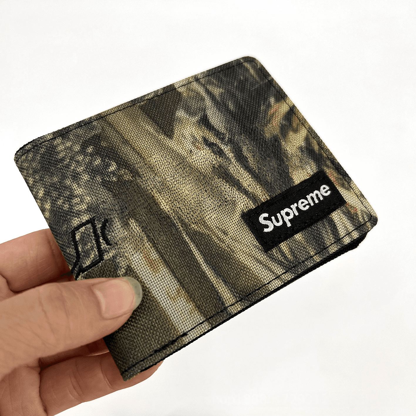 Supreme Bifold Wallet Camo Print