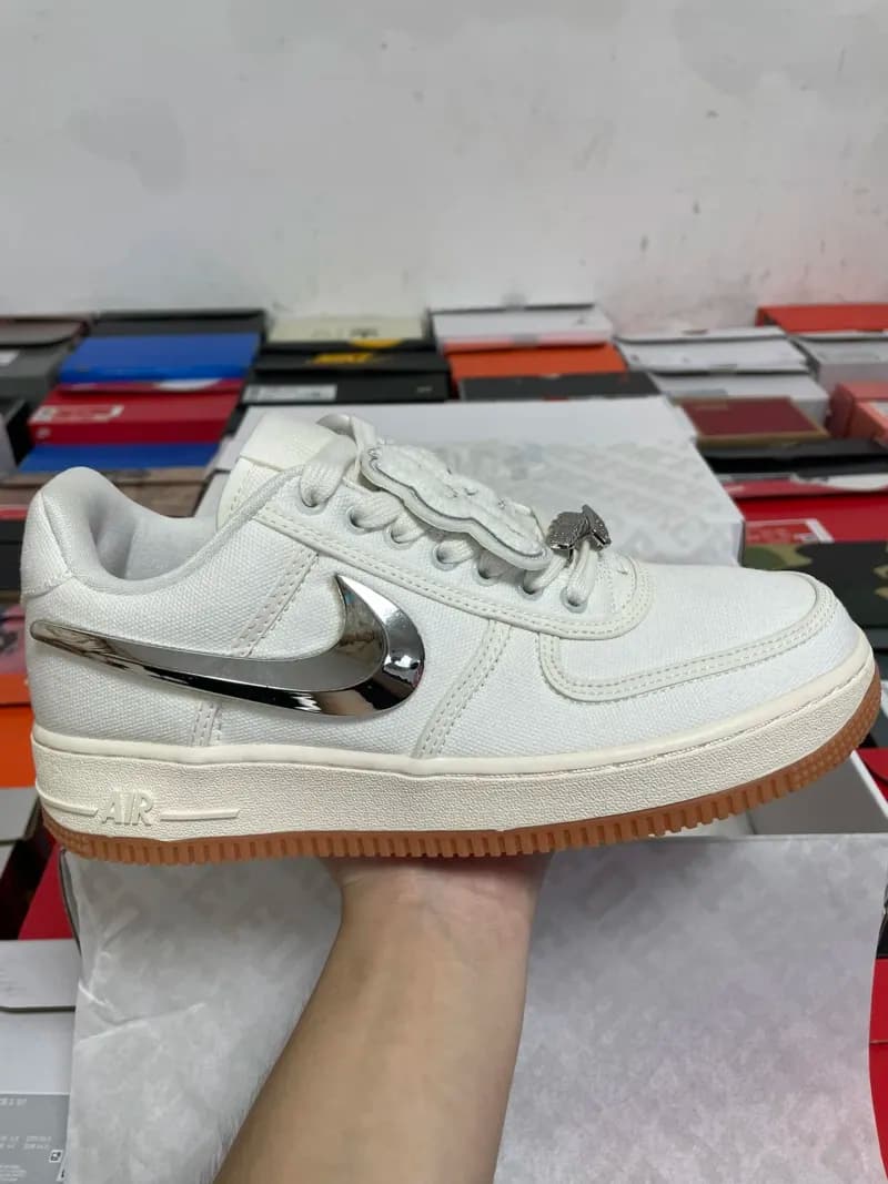 Nike Air Max 1 Fragment Design — OWF版 空军TS换钩米白 AQ4211-101