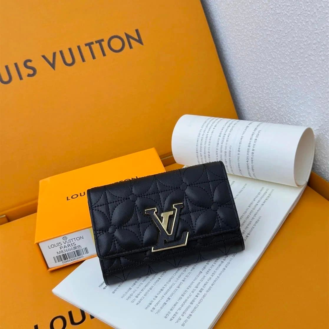 Louis Vuitton Compact Wallet Monogram Eclipse — 9