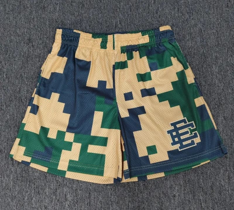 Fear of God Essentials Mesh Shorts Bandana Print — e202