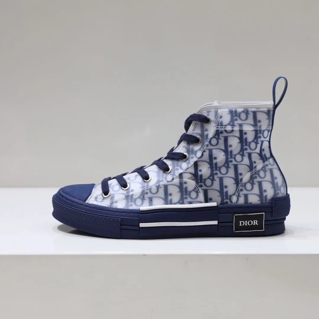 Dior B22 High-Top Monogram Mesh — 14