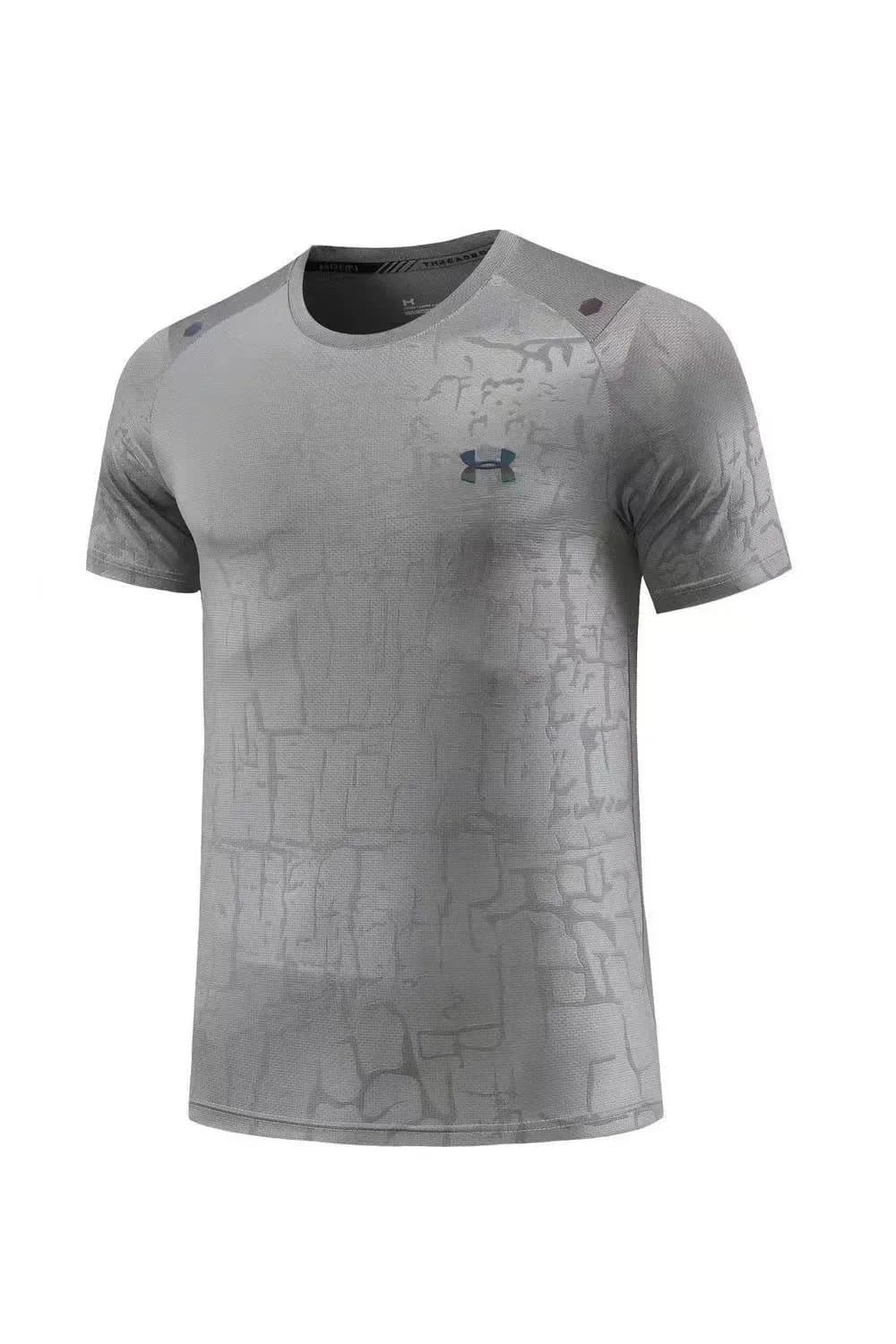 Under Armour Threadborne Short-Sleeve Tee Abstract Print