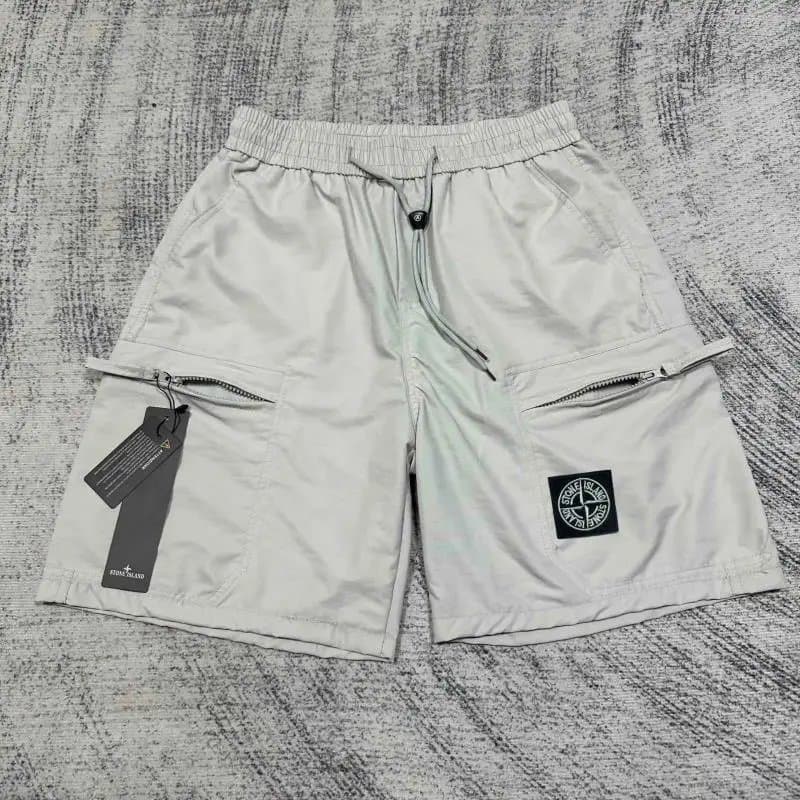 Stone Island Track Shorts Compass Patch — 1017023CC