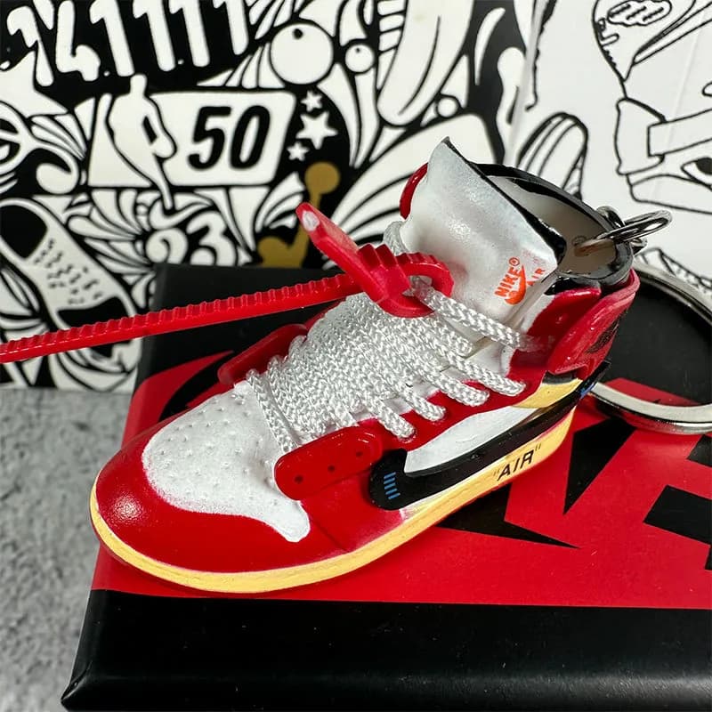 Nike Air Jordan 1 Off-White Red