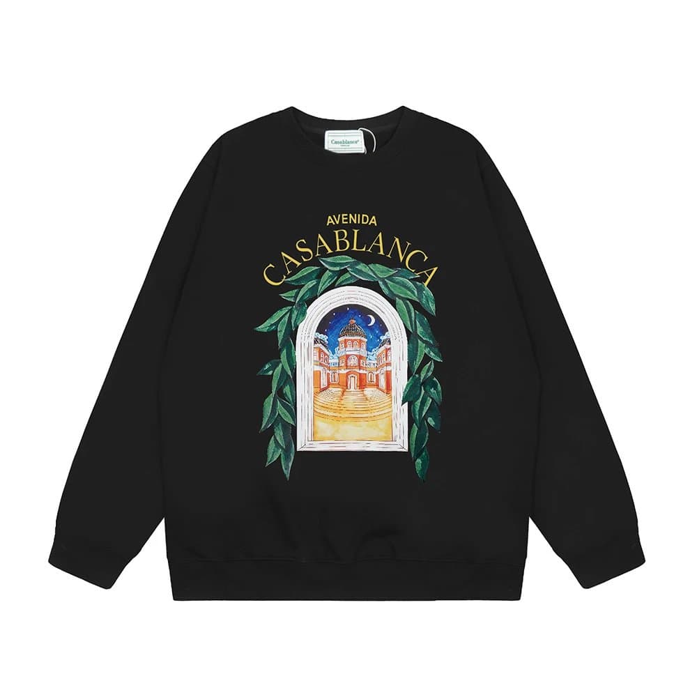 Casablanca Casa Blanca Sweatshirt Tennis Graphic — 066白色