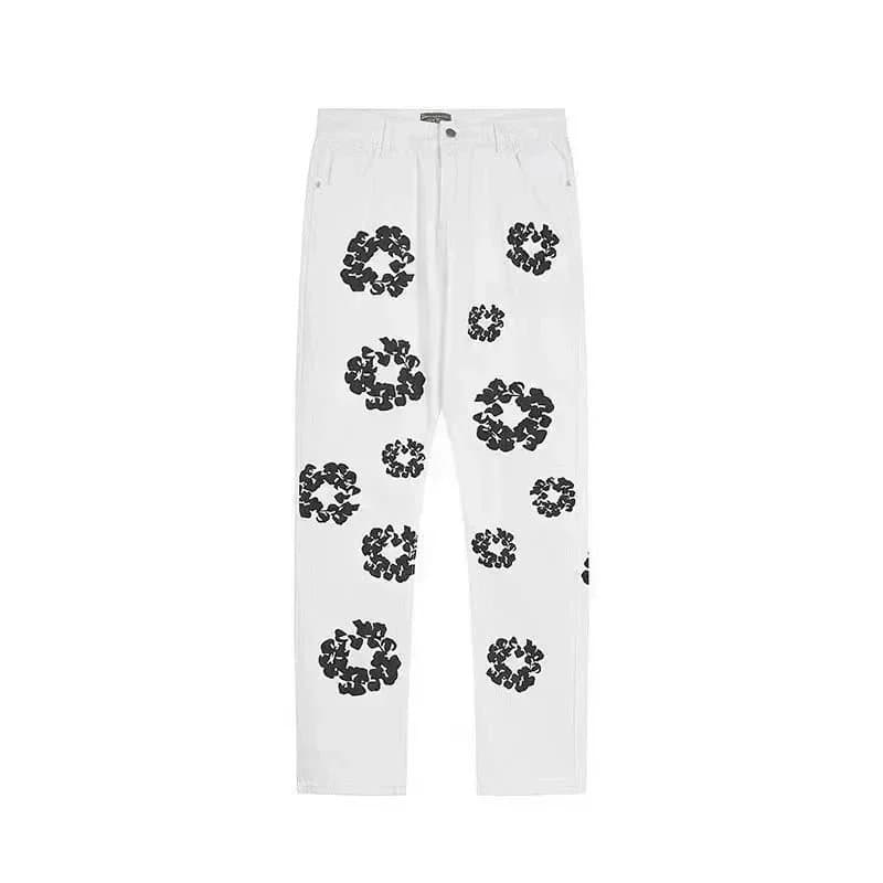 Balenciaga Printed Jeans Floral Print