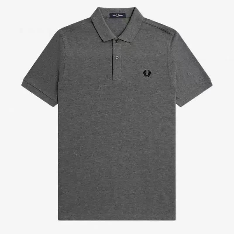 Comme des Garçons Polo Shirt Mottled Grey