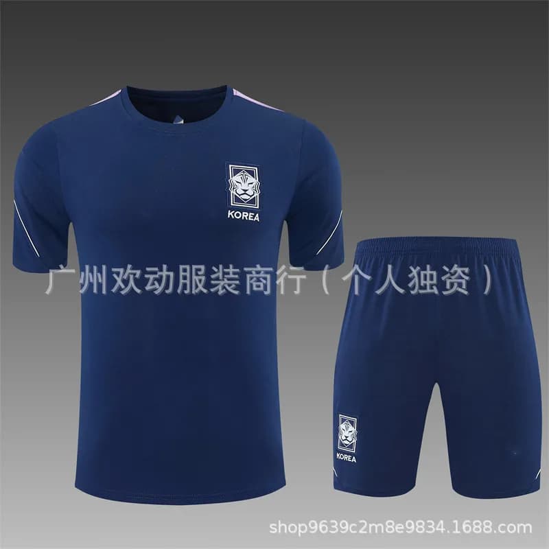 Spain National Team Kit Home — 2627短袖韩国宝蓝色