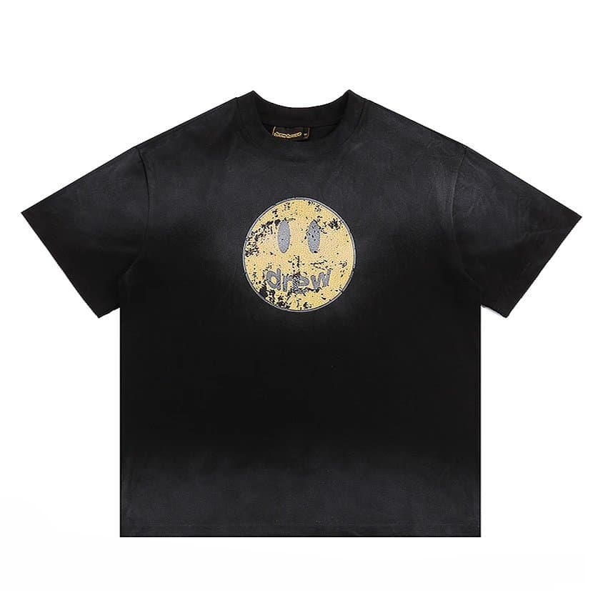 Fear of God Essentials Smiley Face Tee Yellow Smile — D002