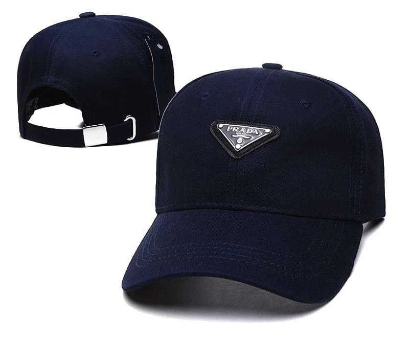 Prada Baseball Cap Triangle Logo