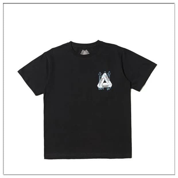 Palace Graphic Tee Multi-Character Print — 黑色9331