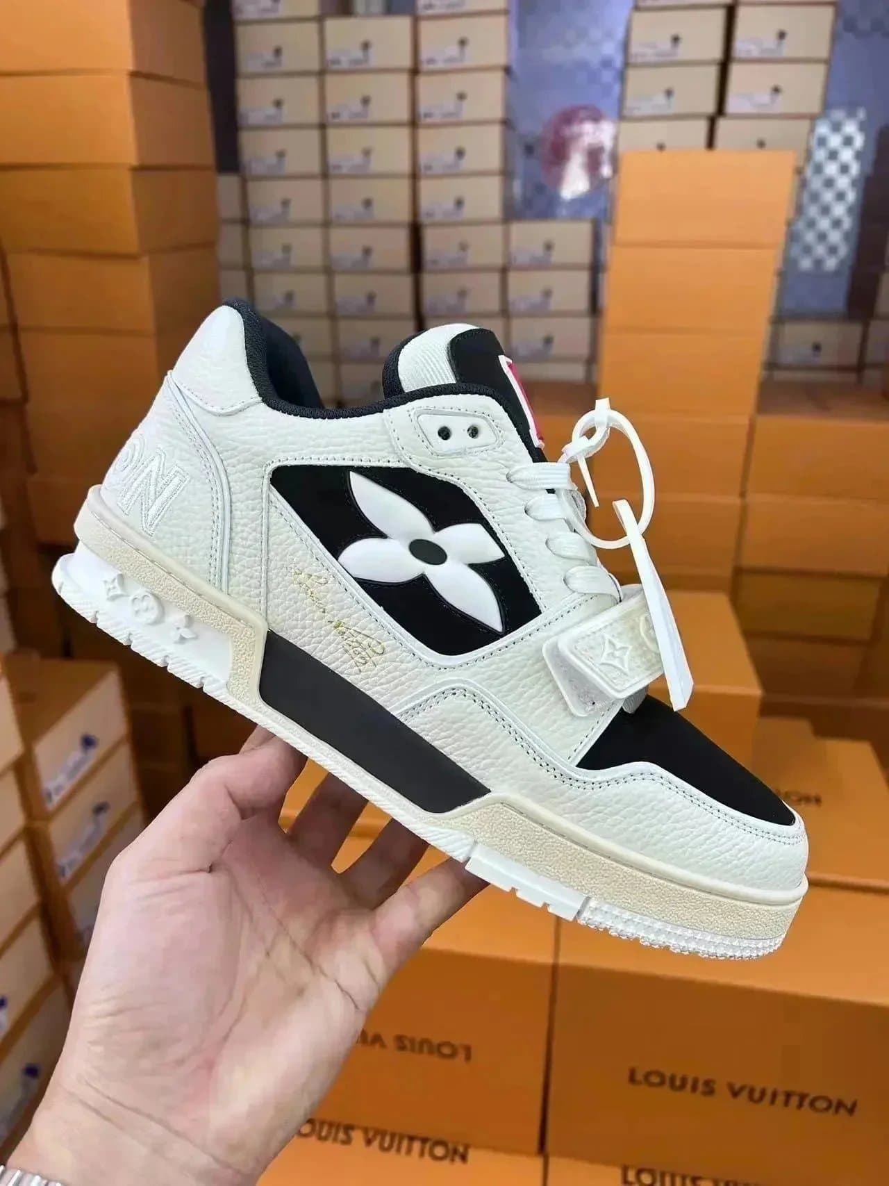 Louis Vuitton LV Trainer Denim Monogram — 20 Top  quality