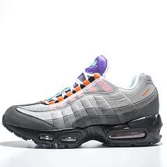 Nike Air Max 95 Triple White — 95-橙带紫灰黑