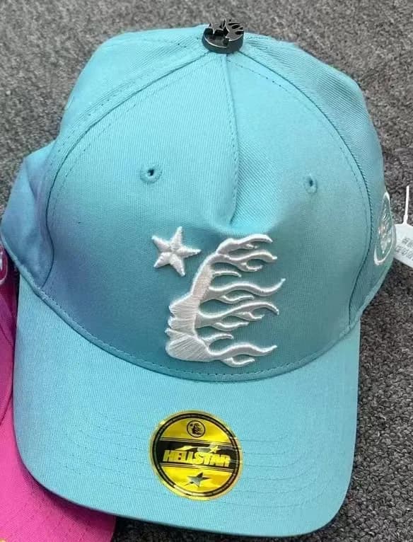 Hellstar Snapback Cap Flame Graphic — 5