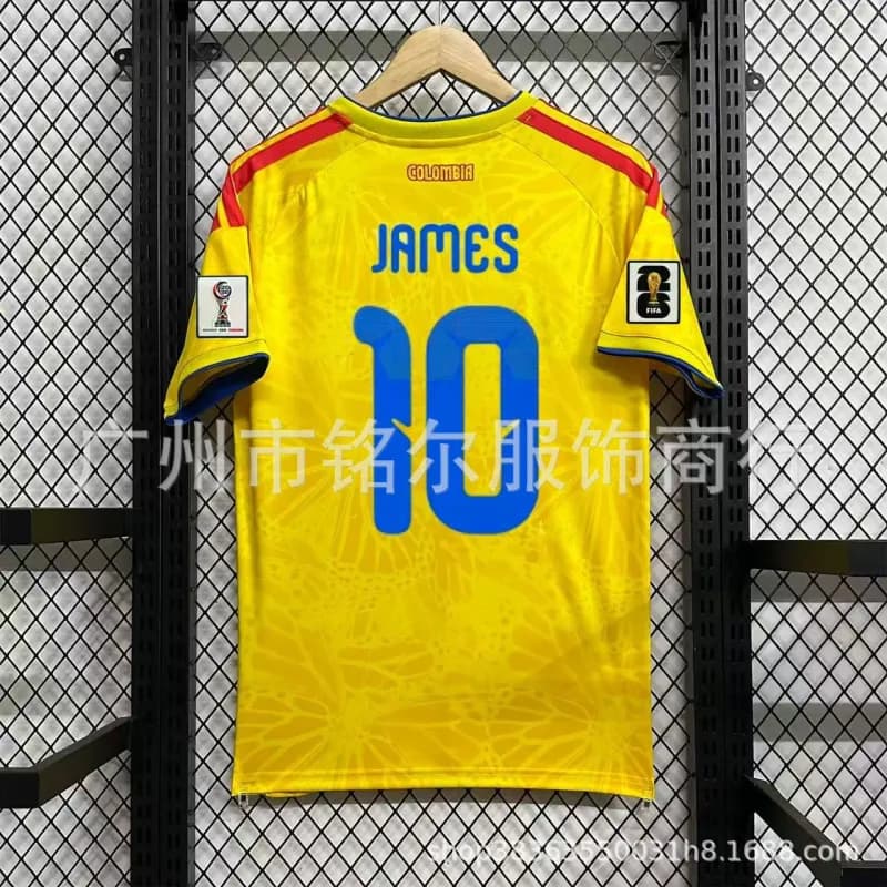 MLB Memphis #10 Jersey FIFA World Cup Patch — 哥伦比亚主10