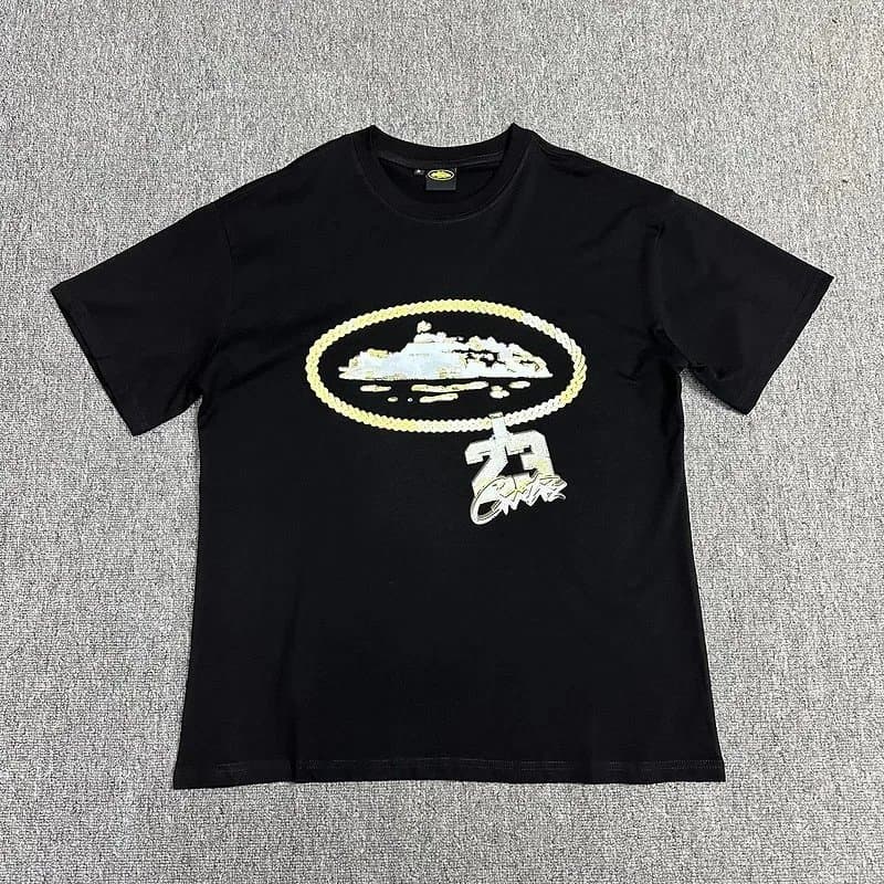 Corteiz Tee Script Logo — 3110黑
