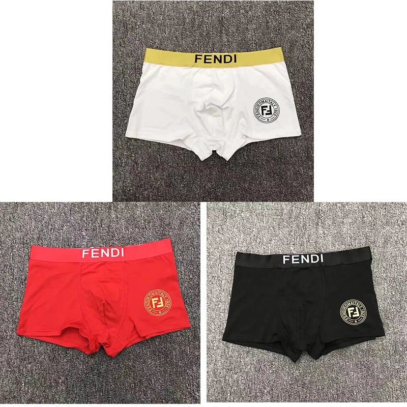 Fendi Boxer Brief Logo Waistband