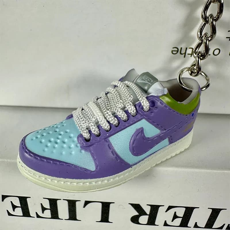 Cactus Plant Flea Market Sneaker Keychain Blue Lightning — 62. Blue Net