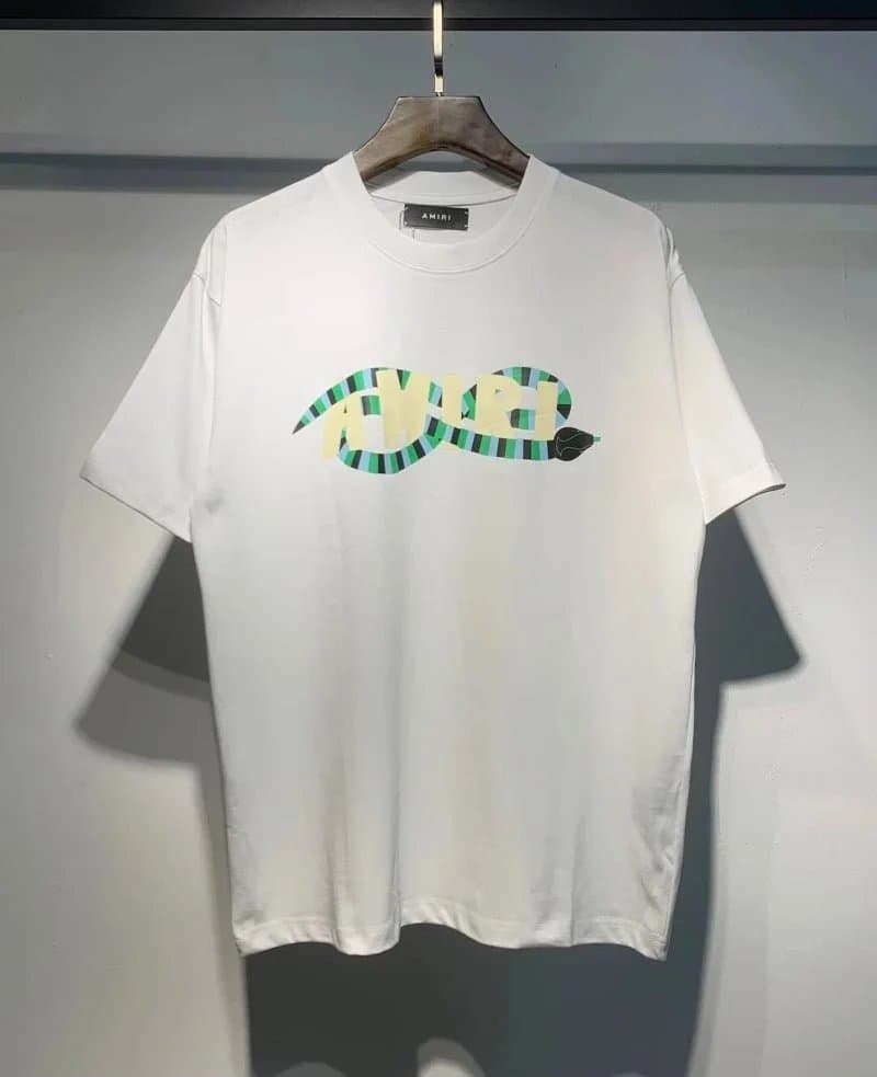 Amiri Graphic Tee Splatter Print — 32