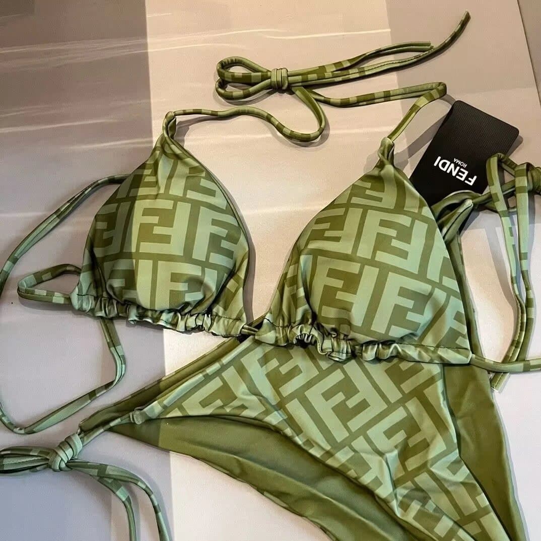Fendi Bikini Set FF Monogram