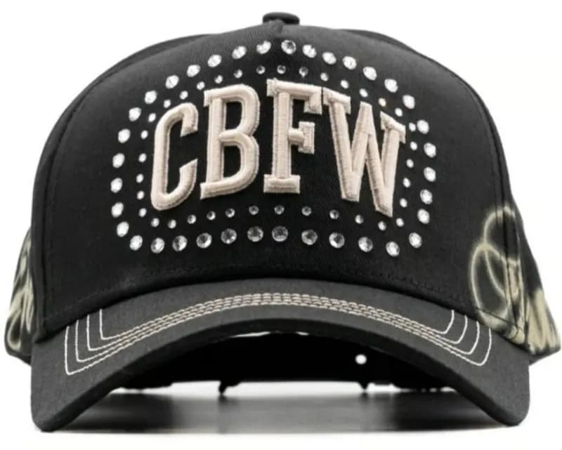 Corteiz Snapback Cap CBFW Rhinestone