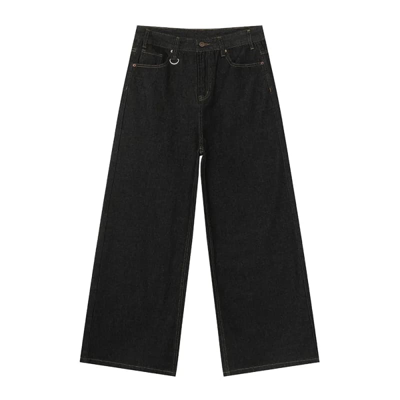 Levi's Wide-Leg Jeans Black Denim
