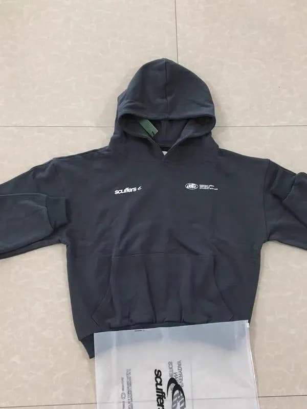 Scuffers Hooded Sweatshirt Logo Print