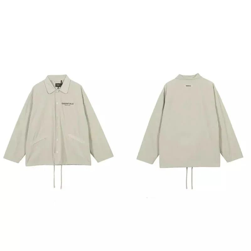 Fear of God Essentials Coach Jacket Essentials Logo