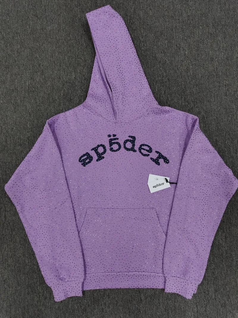 Sp5der Hoodie Glitter Dot
