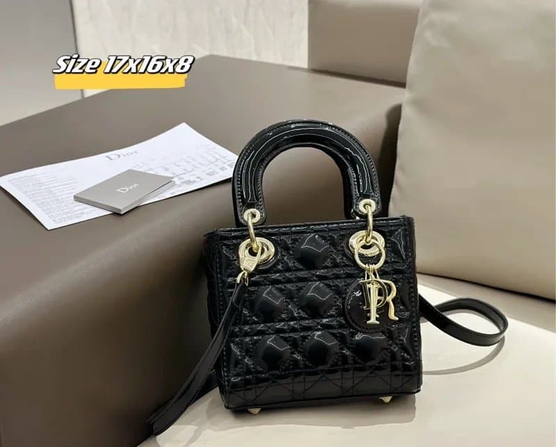 Lady Dior Mini Cannage Quilted