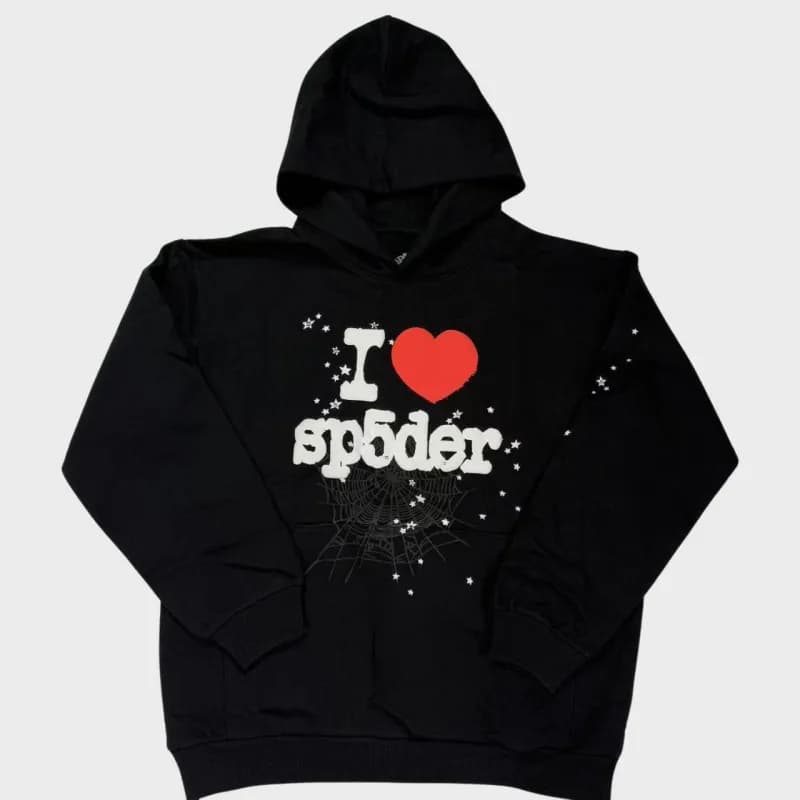 Sp5der Hoodie Spider Web Graphic — Sp47 - I Heart Sp5