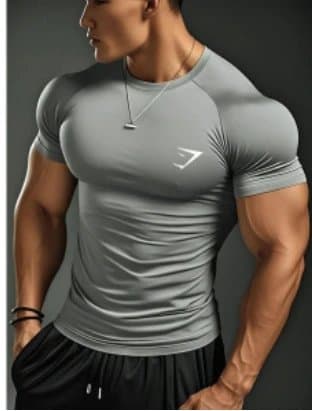 Lululemon Compression T-Shirt Light Grey