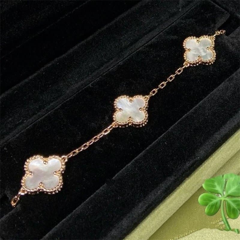 Van Cleef & Arpels Alhambra Bracelet Three Motifs