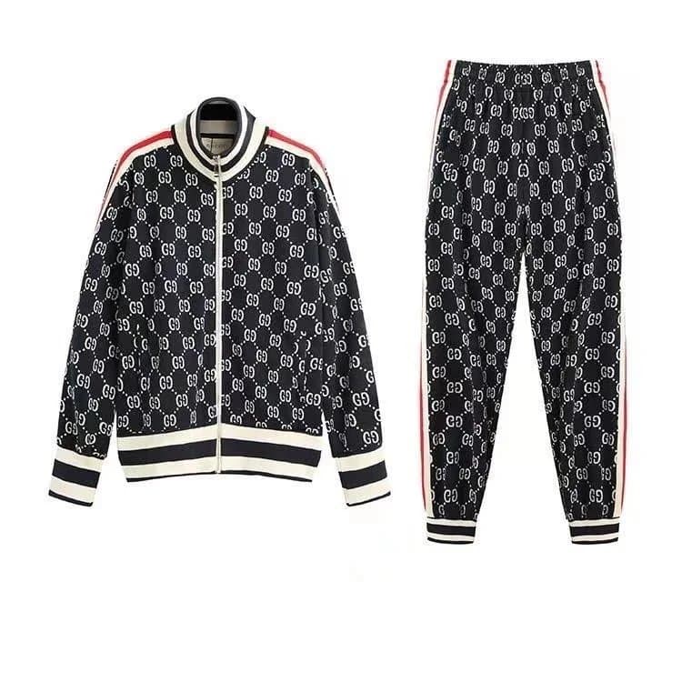 Gucci GG Monogram Track Suit Web Stripe