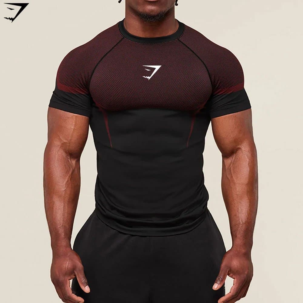 Lululemon Compression T-Shirt Mesh Panel