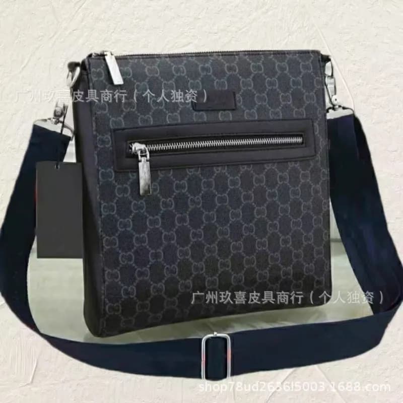 Gucci GG Marmont Messenger Bag Monogram Canvas