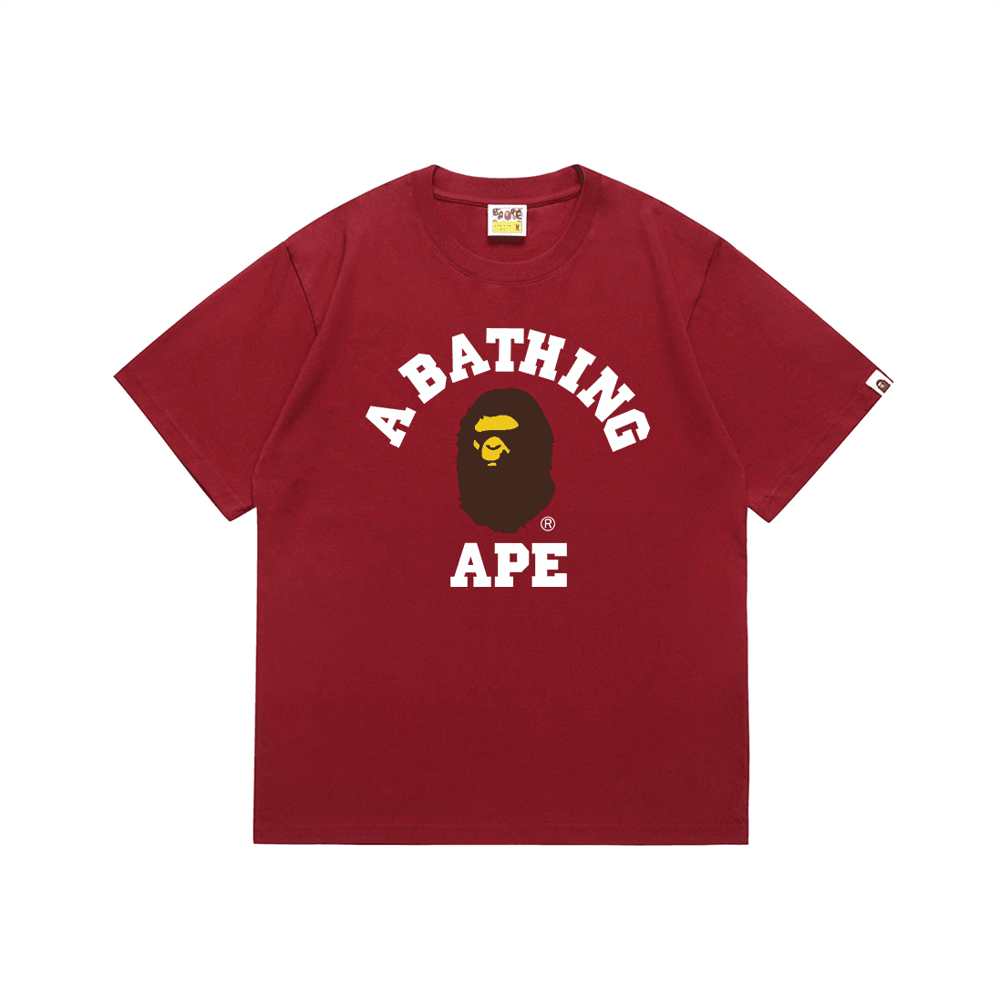 BAPE A Bathing Ape Tee College Logo — S2