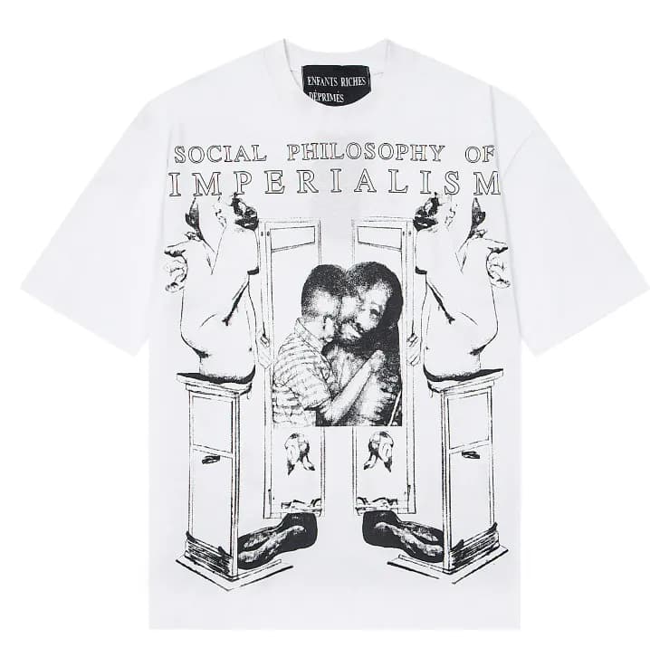 Anti Social Social Club Graphic Tee Enfants Riches Déprimés Print — ER143