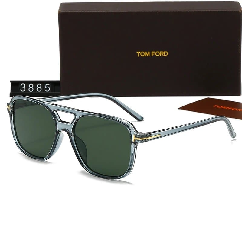 Tom Ford Aviator Sunglasses Tortoiseshell — 礼盒装 · 3885-F