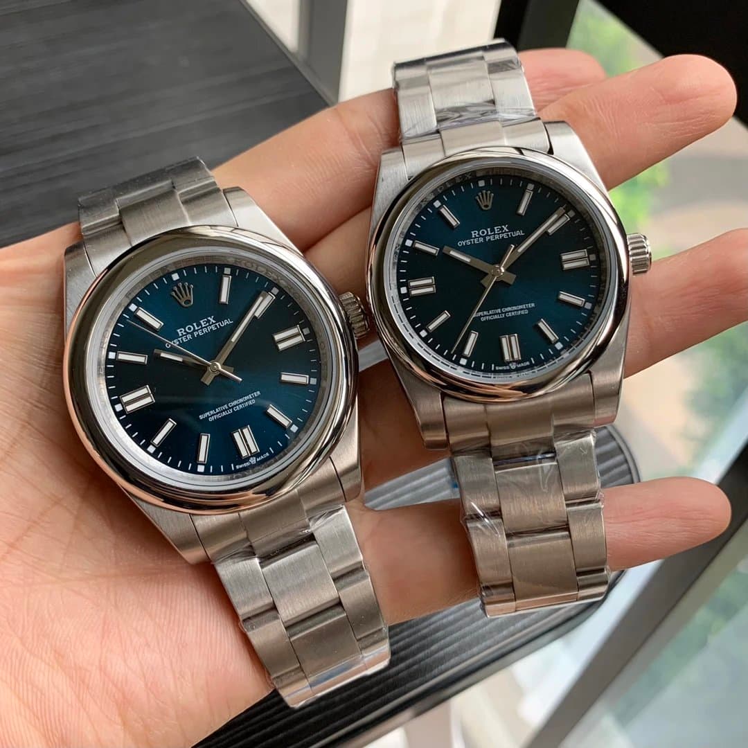 Rolex Oyster Perpetual Blue Dial