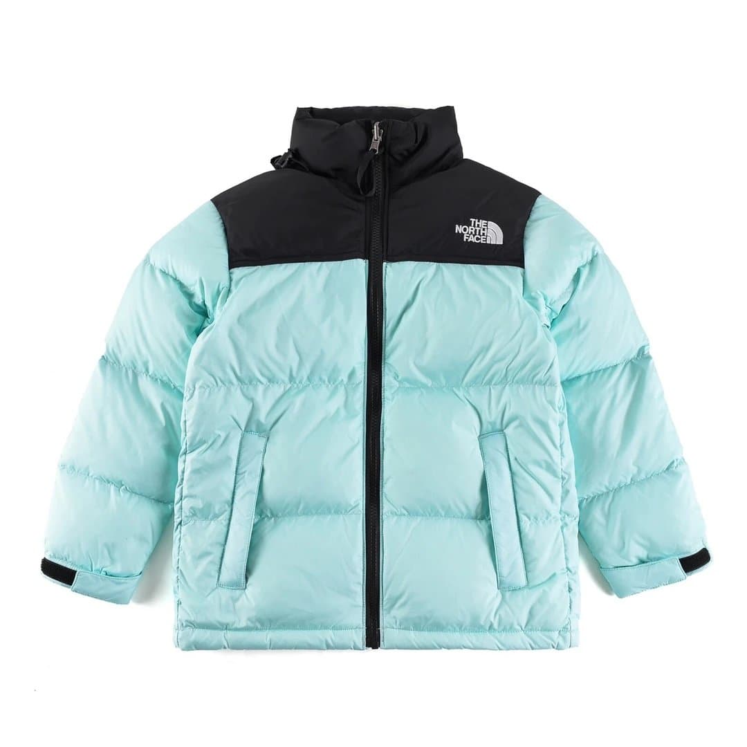 The North Face Nuptse Jacket Olive/Black — 天青