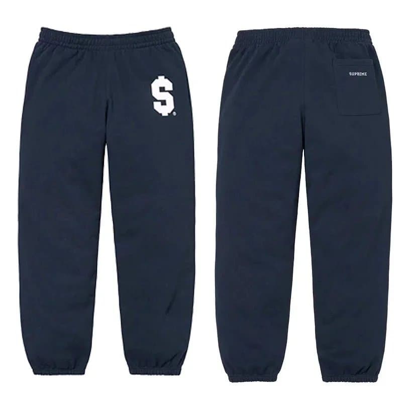 Supreme Logo Sweatpants Large Logo — 28