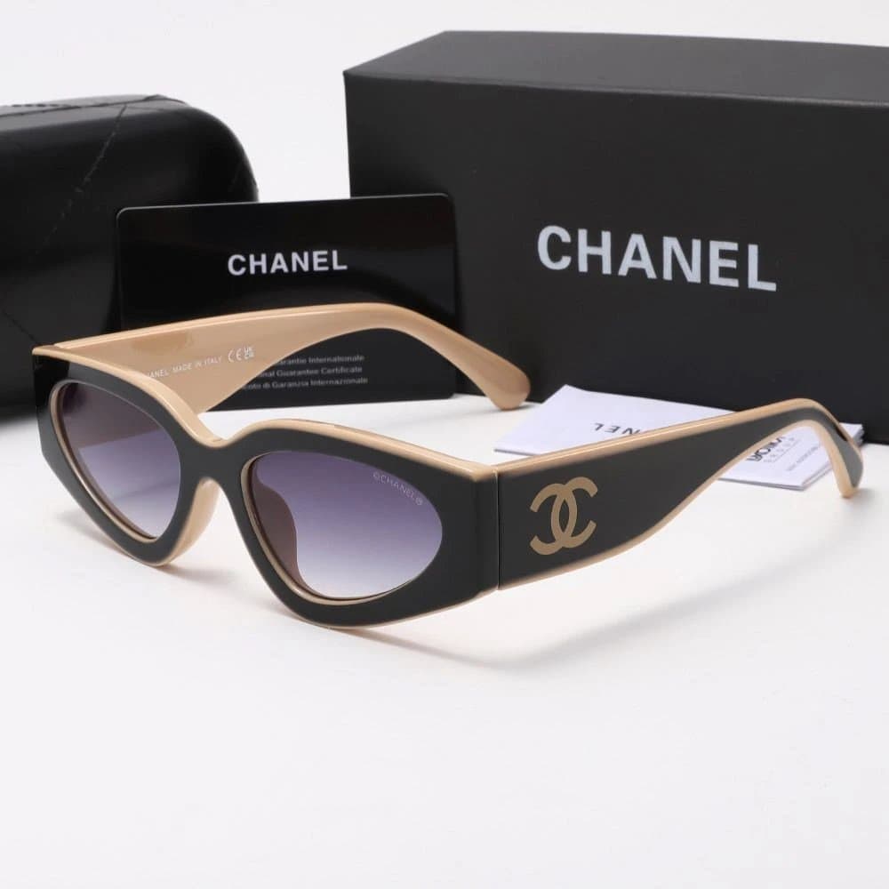 Chanel Sunglasses CC Logo Acetate Frame