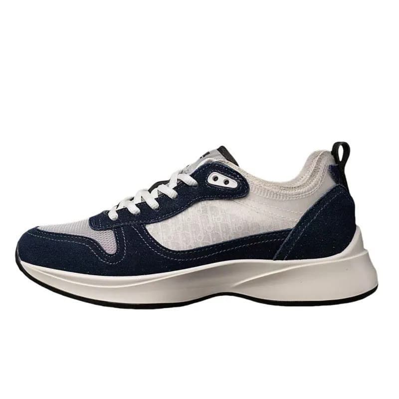 Dior B23 Low Monogram Grey — B25 white blue