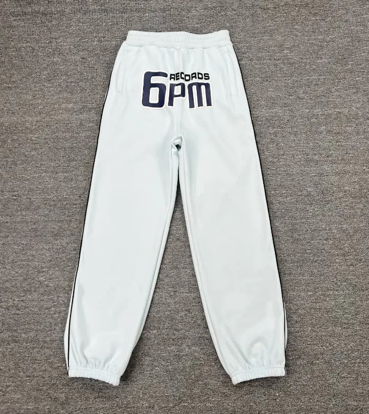 Hoodie and Joggers Set Heather Grey with Black Accents — 3008 pants