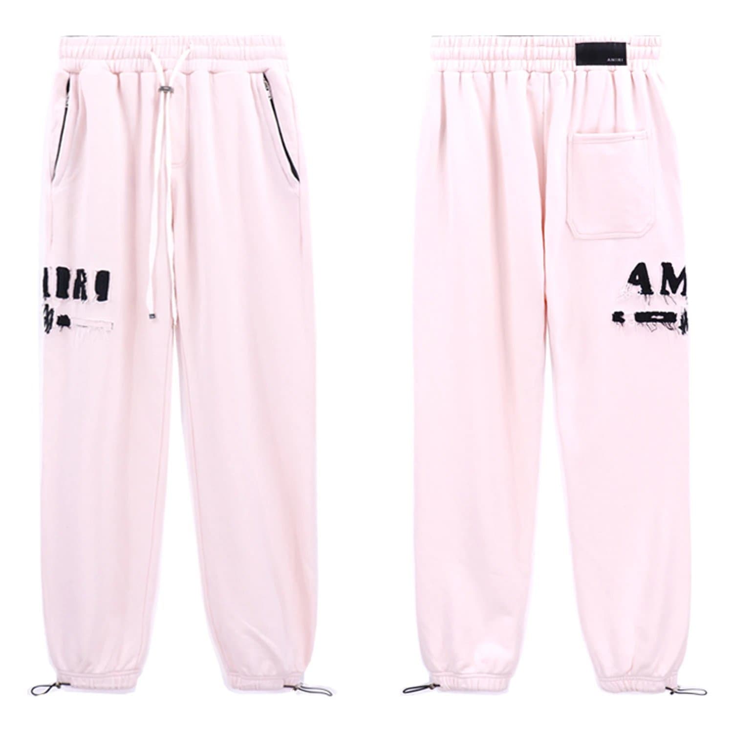 Amiri Logo Joggers Dripping Paint — 30