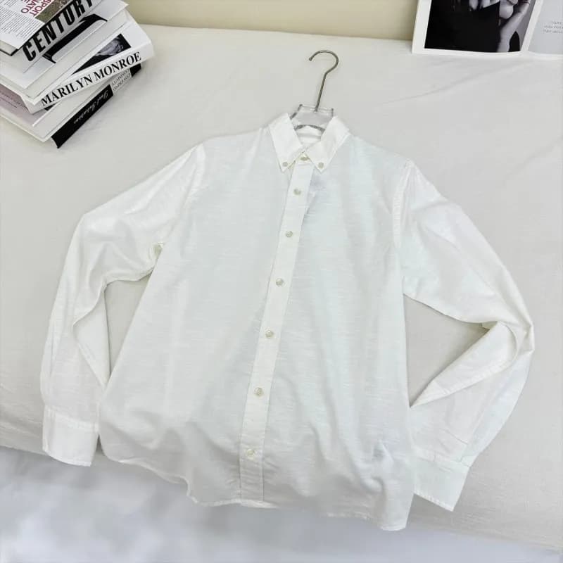 Polo Ralph Lauren Button-Up Shirt Textured White