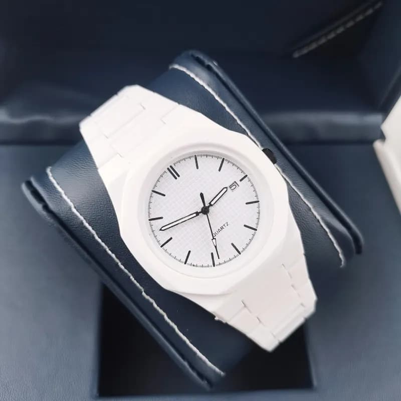Audemars Piguet Quartz Watch White Ceramic