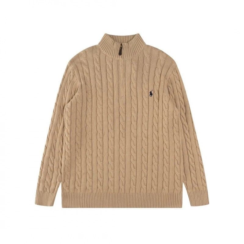 Polo Ralph Lauren Cable Knit Half-Zip Sweater Classic Cable