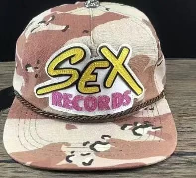 Palace Snapback Cap Sex Records Patch